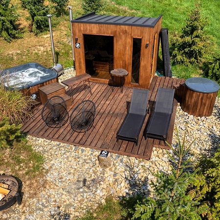 Black Deer - Z Sauna Na Tarasie, Jacuzzi I Widokiem Na Gory - By Deer Hills Luxury Apartments Kocon Exterior photo